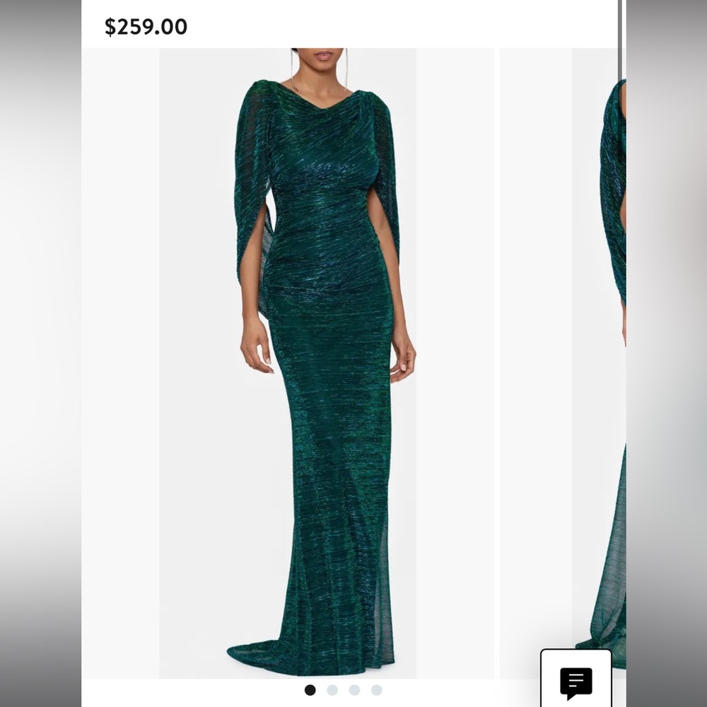 Elegant Green Evening Gown